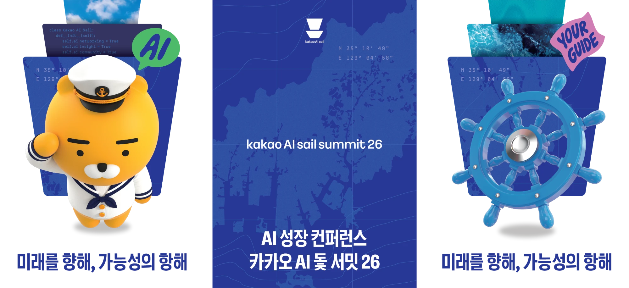 카카오 AI sail summit 26 키비주얼